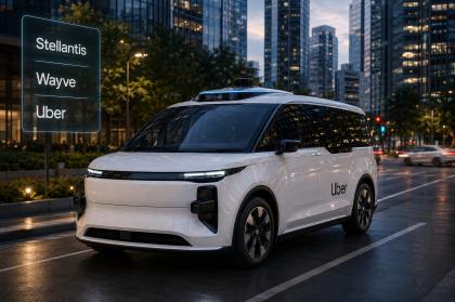 Stellantis, Wayve και Uber ενώνουν δυνάμεις για αυτόνομα robotaxi 